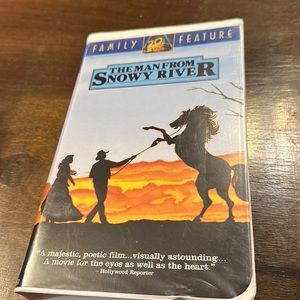 20th Century Fox The Man From Snowy River in clamshell case VHS